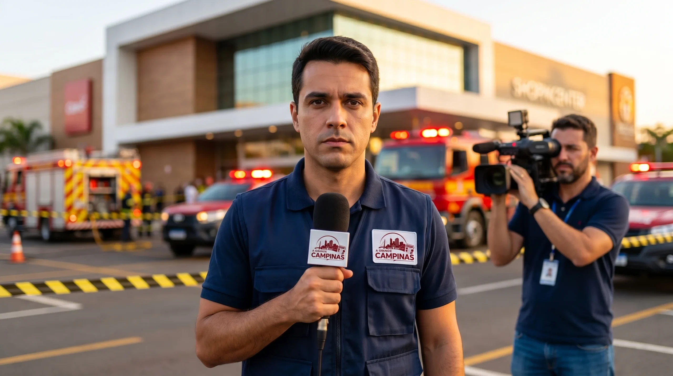 Notícia: explosão no Outback Campinas