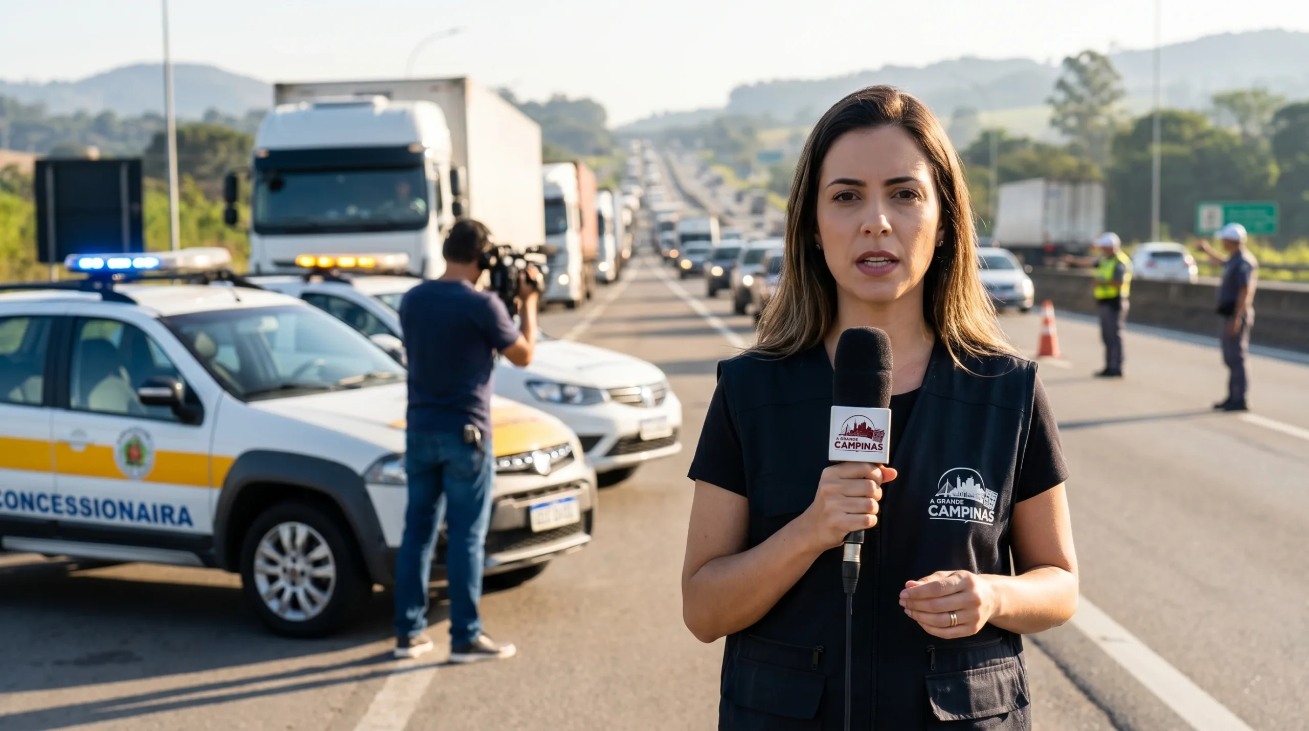 Notícia: acidente na Dom Pedro
