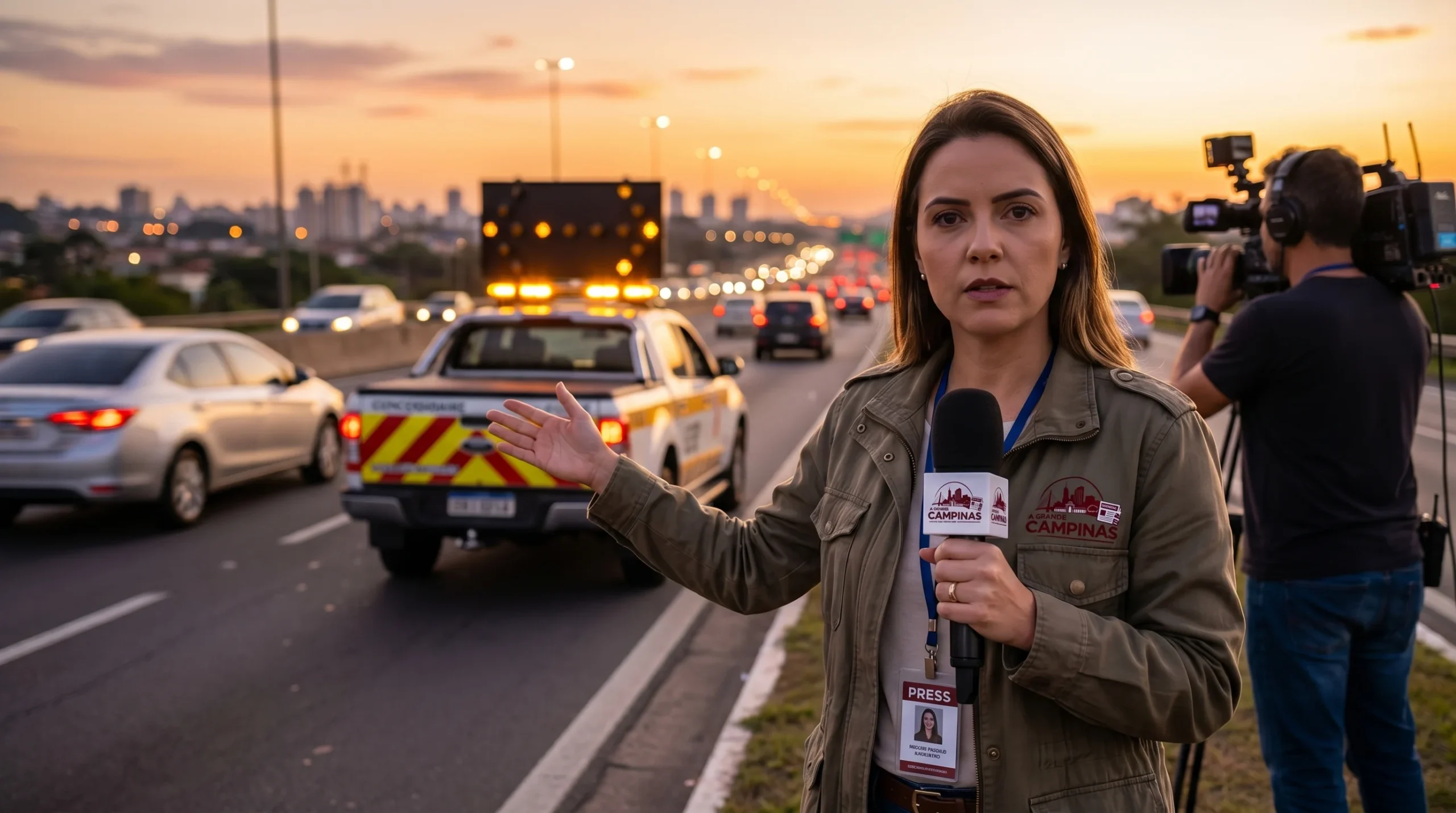 Notícia: animais em rodovias de Campinas