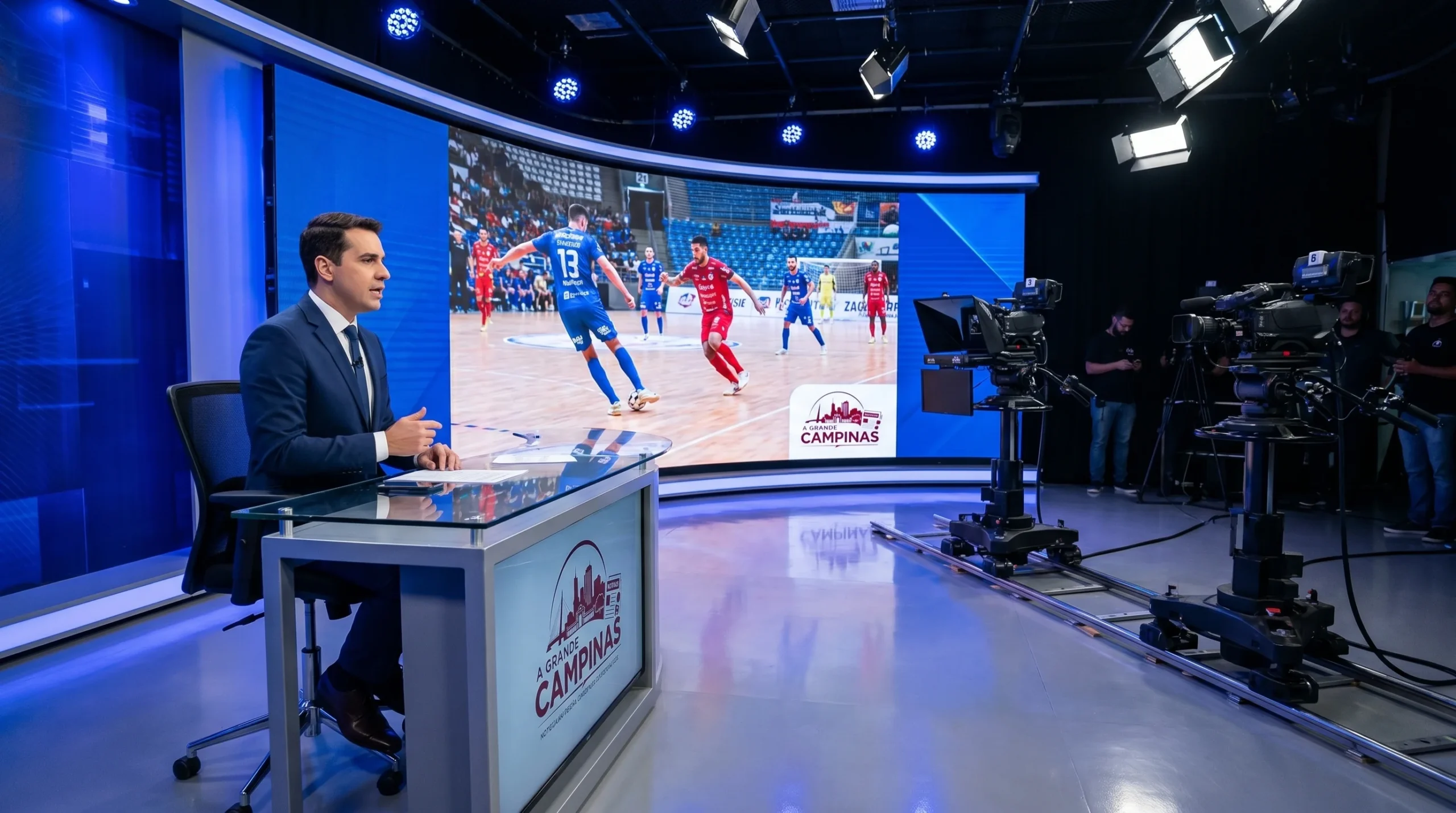 Notícia: liderança do Paulista de Futsal