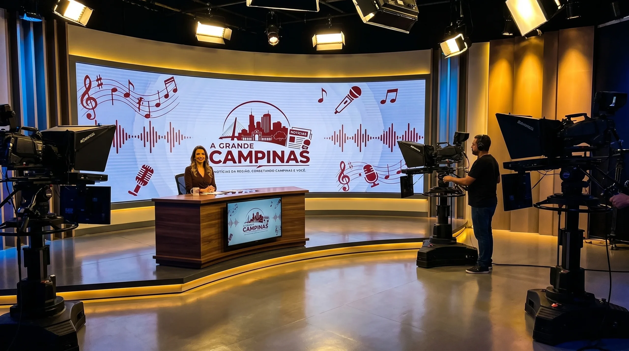 Notícia: finalistas do ÉPra Cantar