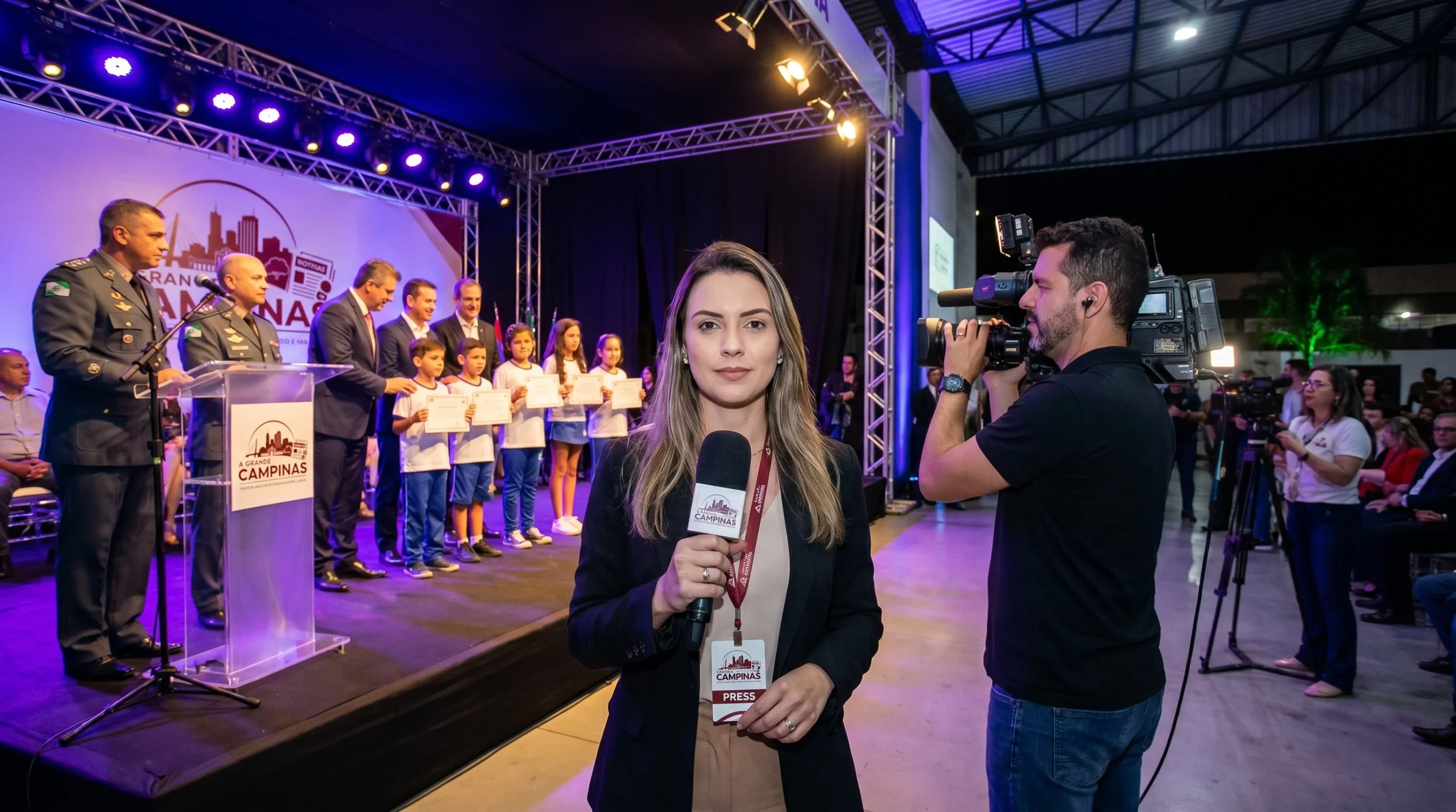 Notícia: formatura do Proerd em Morungaba
