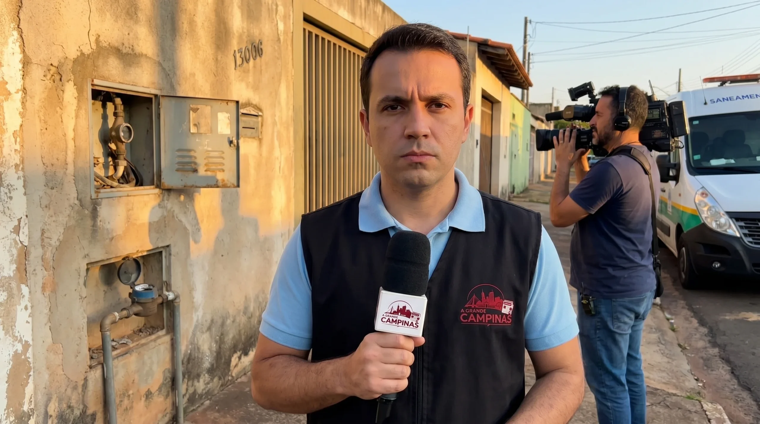 Notícia: furto de hidrômetros em Campinas