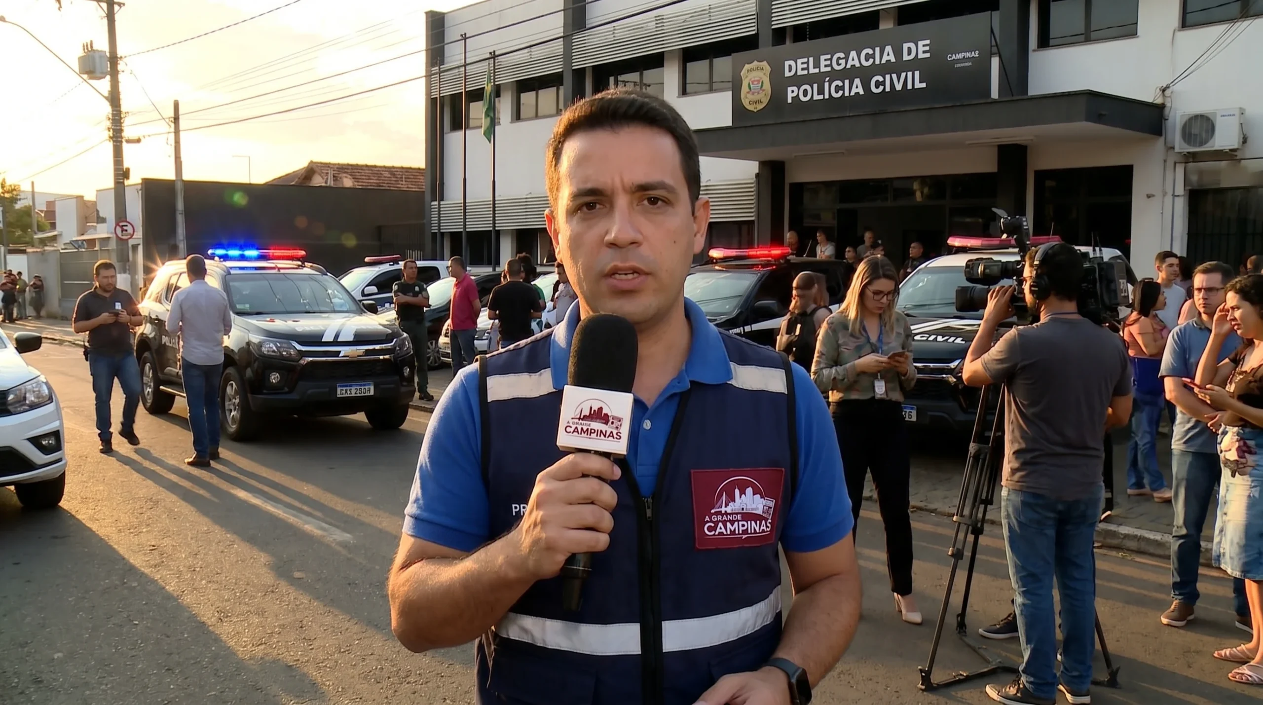 Notícia: morte de promotor