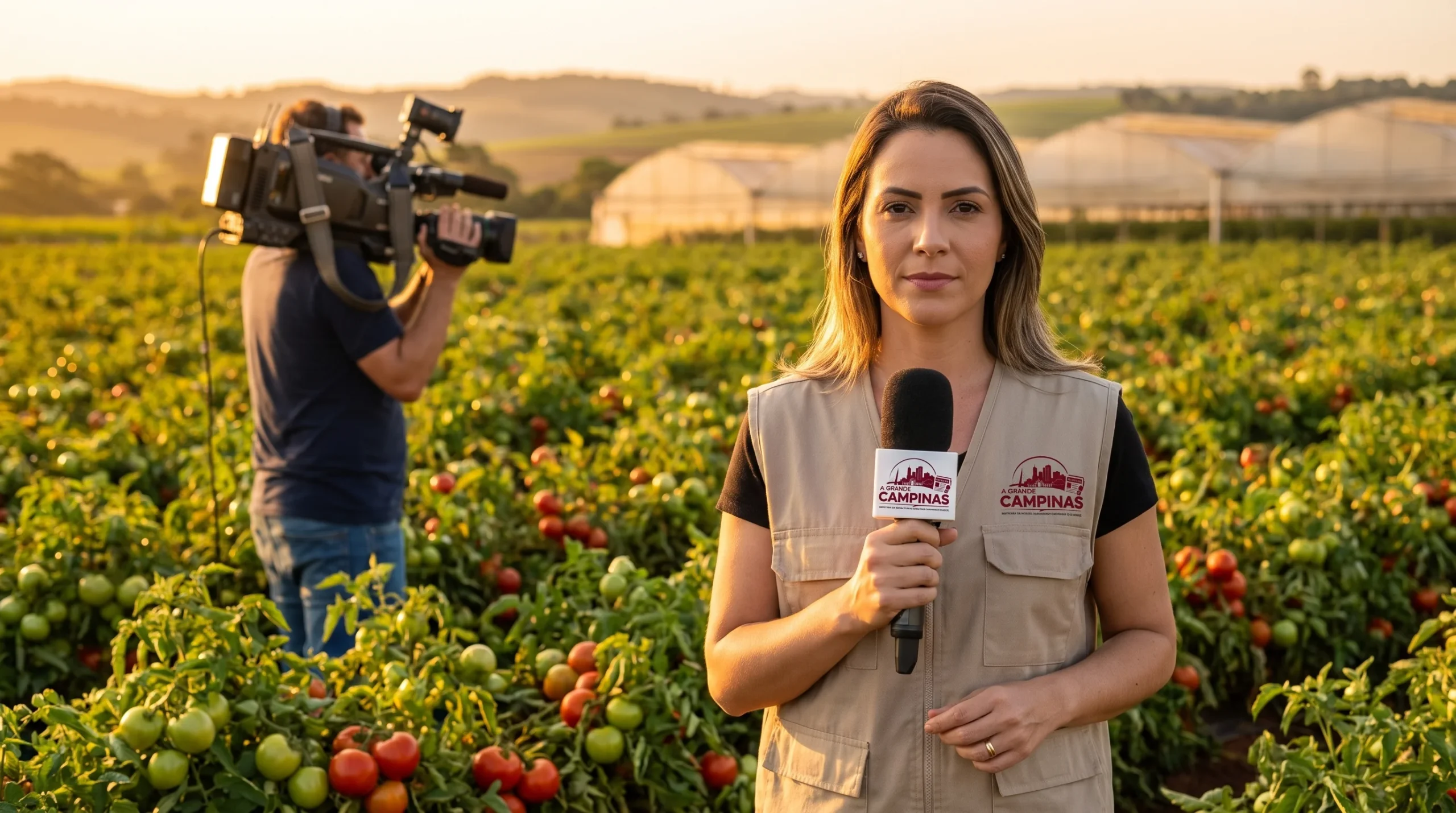 Notícia: produção de tomate em Sumaré