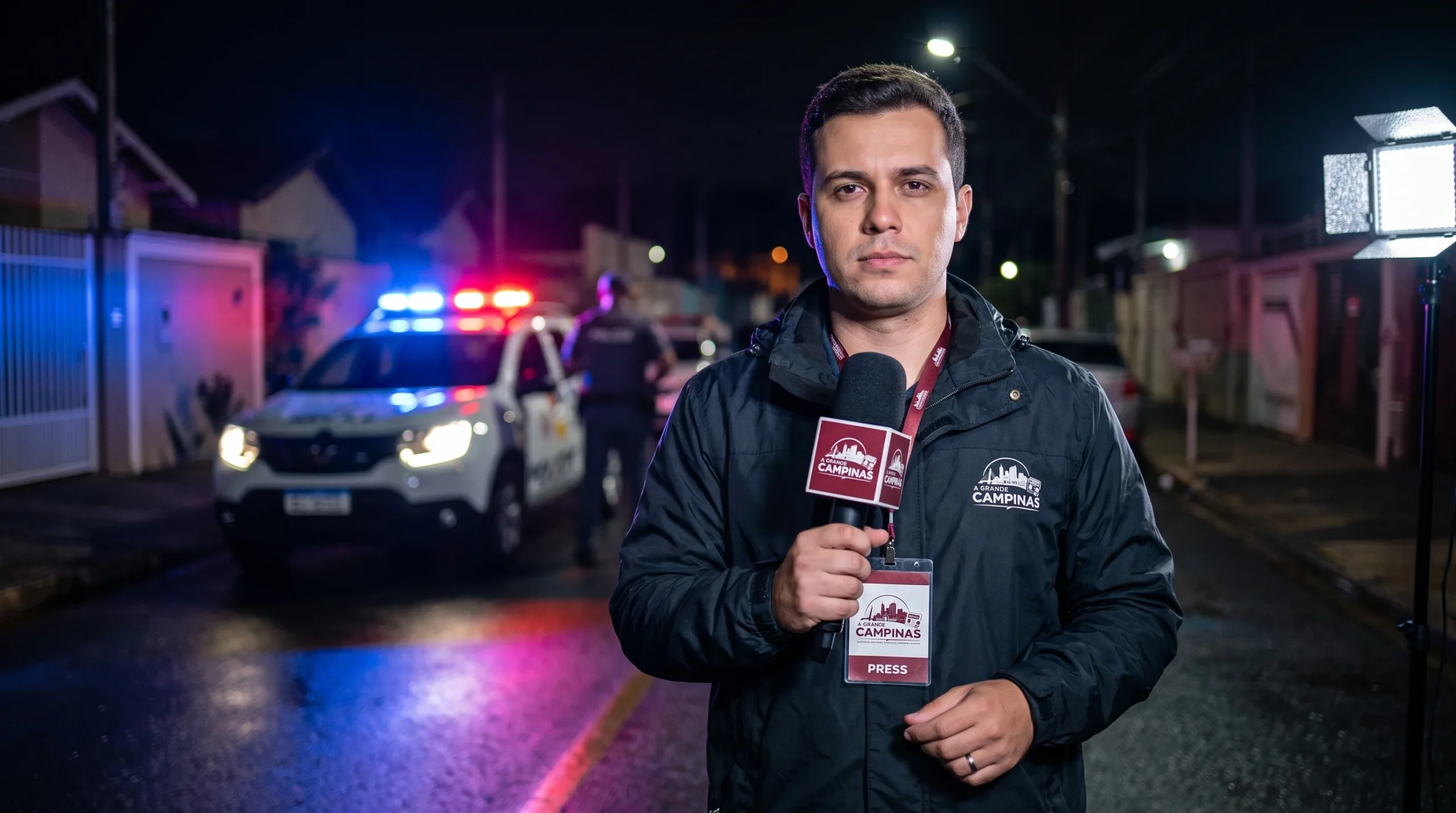 Notícia: tiroteios na região de Campinas