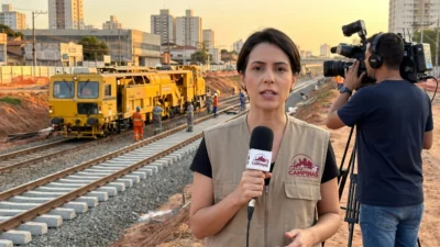 Notícia: obras na região de Campinas