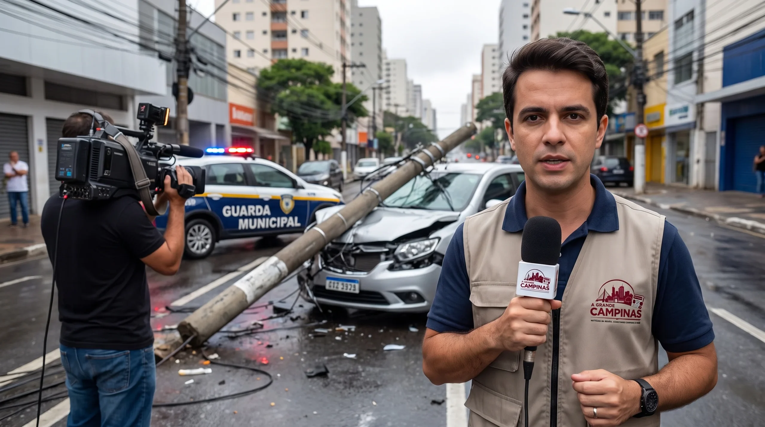 Notícia: acidente na Avenida Paula Souza