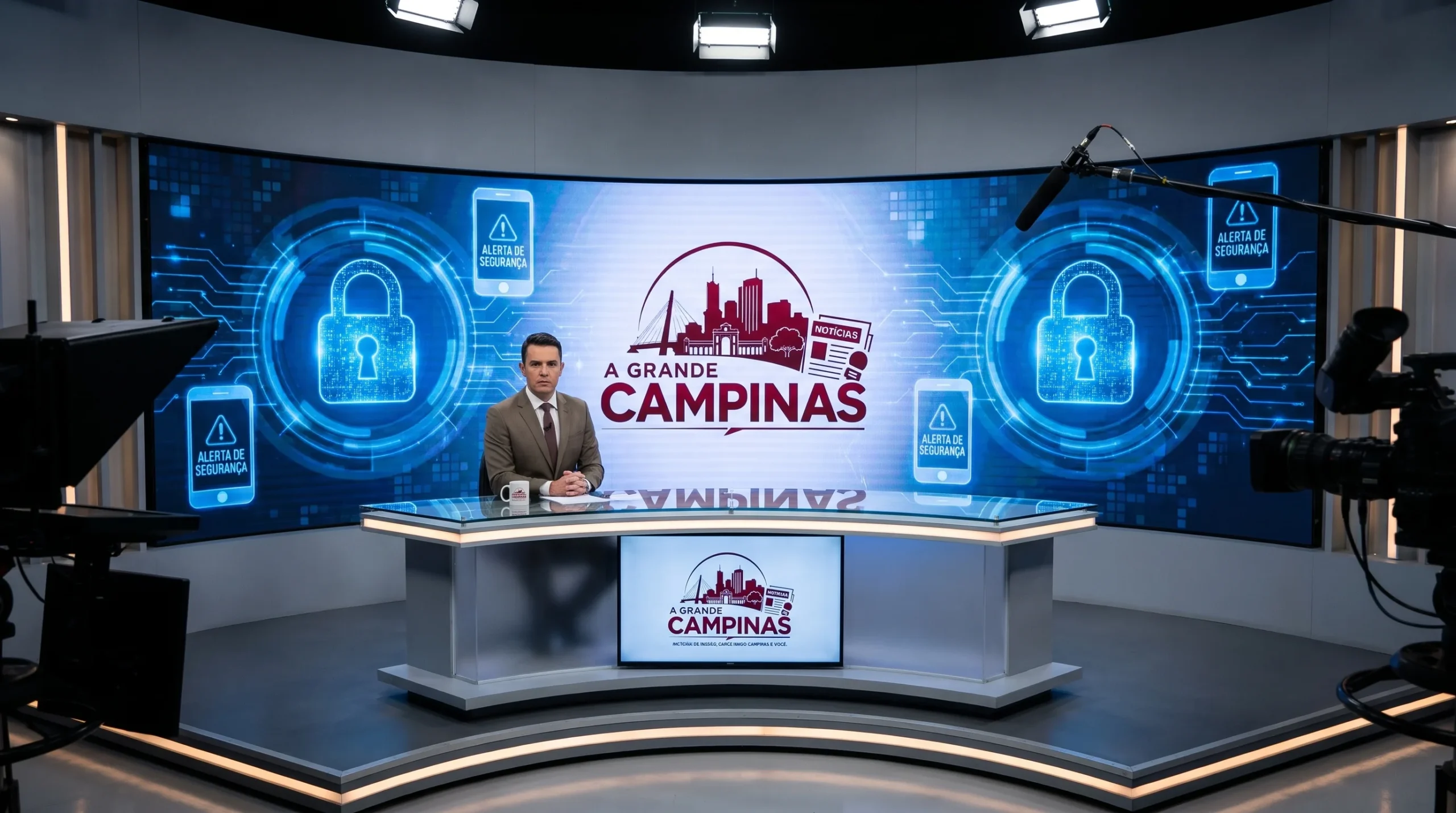 Notícia: golpes virtuais no interior paulista