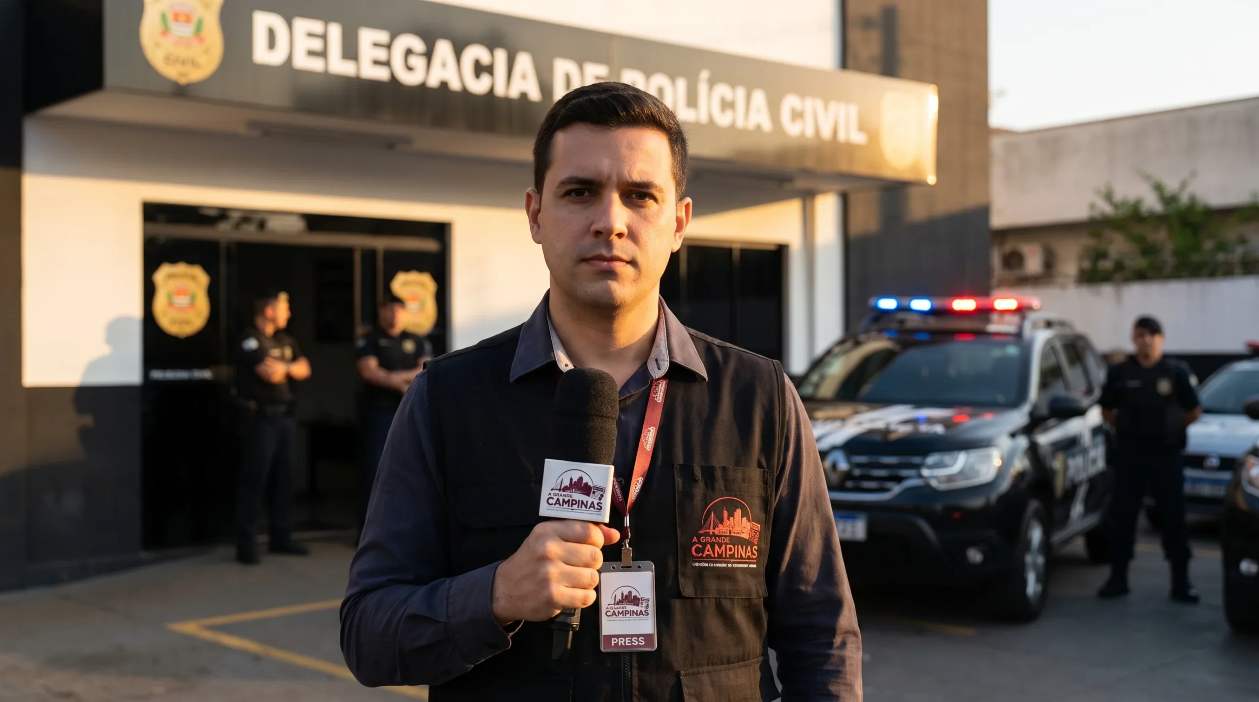 Notícia: suspeito de estupro em Campinas